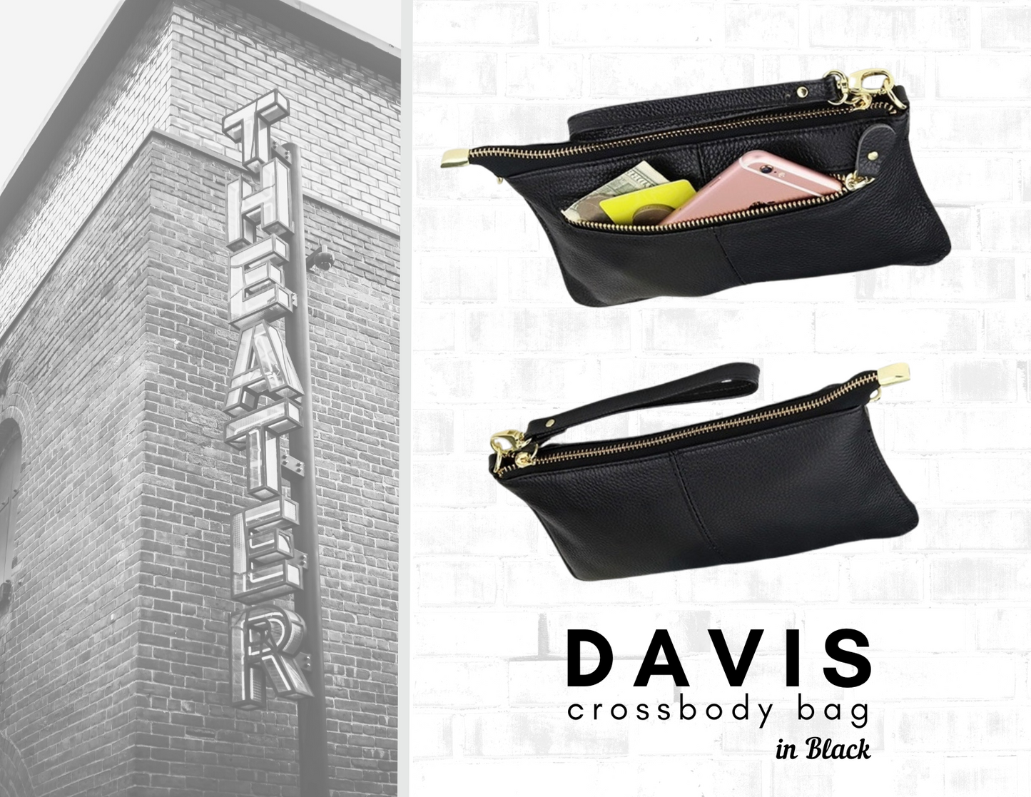 Davis Envelope Crossbody Bag